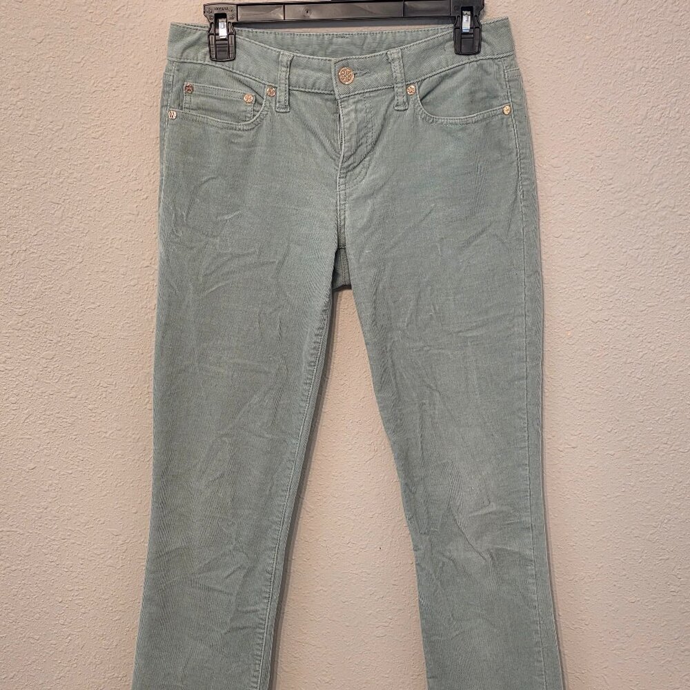 Tory Burch Women's Ivy Super Skinny Cord Pants, Size 26